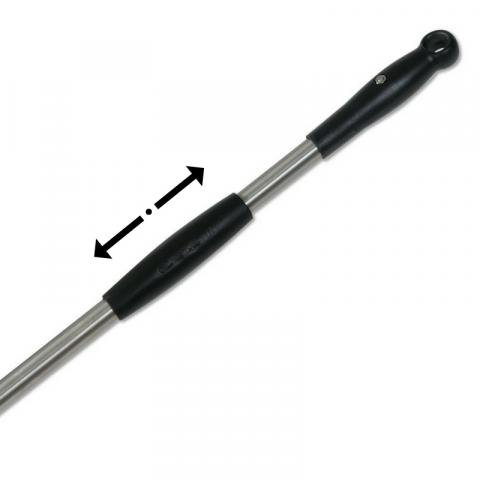 Pizza spinner Amica line, Aluminium, Hoved: Ø20cm, håndtag længde: 120 cm
