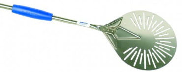 Pizza spinner Azzurra line, Aluminium, Hoved: Ø20cm, håndtag længde: 75 cm