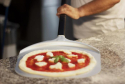 Alice Line pizzaspade i aluminium - 33x33 cm Håndtag 120 cm