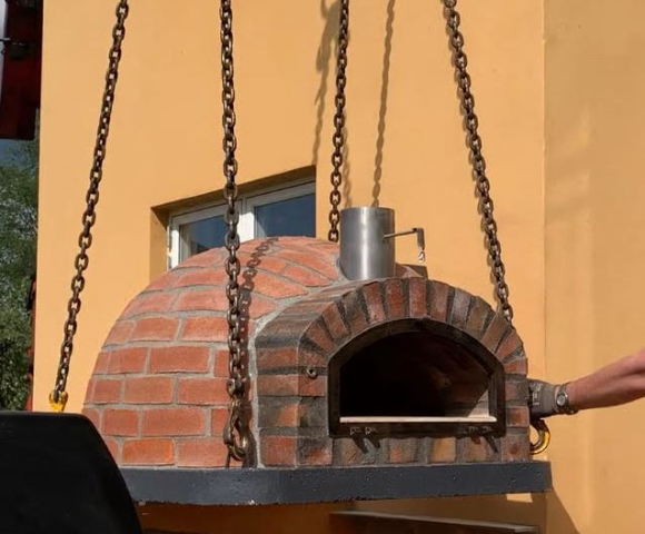 Rustik portugisisk pizzaovn 110x110