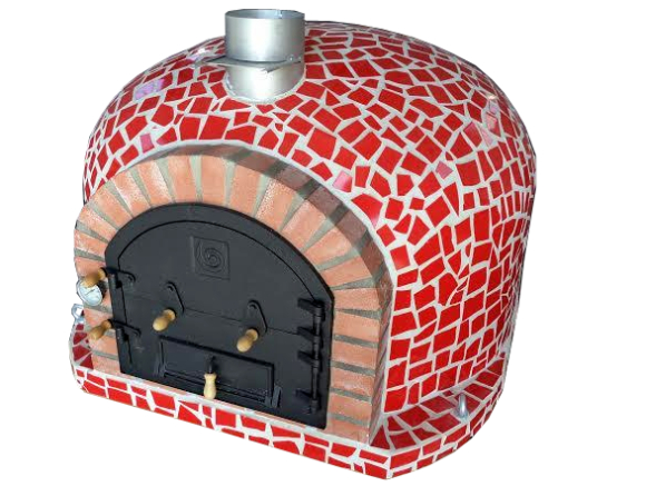 Portugisisk mosaik stenovn  110x110 (RØD) 