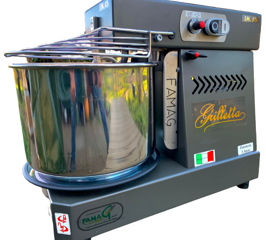Famag Spiral Mixer IM5S/230-10V - Aftagelig skål/10 hastigheder/230v  (Farve Antracit)
